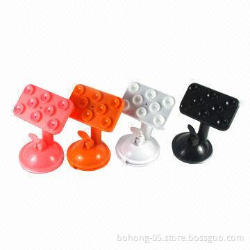 Car Holders, Colorful Sucker, 8 Colors Available